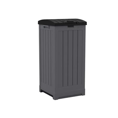 Gourmetgalley 39 gal Trash Hideaway Resin Trash Can with Lid GO2515344